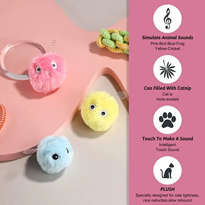 (🔥 Promotion 49% OFF) Smart Interactive Ball Toy For Cat