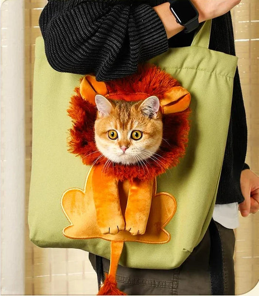 ⏰ sale 49% off everything!🦁Pet Canvas Shoulder Carrying Bag