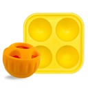 Silicone Slow-Feed Dog Ball & Tray — Slow Meal Toy Set (Ball/Tray Options)