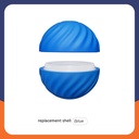 Dog Chew & Jump Ball — Thick Rubber Core with Plastic Shell, USB-Powered Interactive Chase Toy