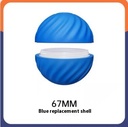 Dog Chew & Jump Ball — Thick Rubber Core with Plastic Shell, USB-Powered Interactive Chase Toy