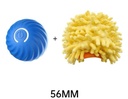 Dog Chew & Jump Ball — Thick Rubber Core with Plastic Shell, USB-Powered Interactive Chase Toy