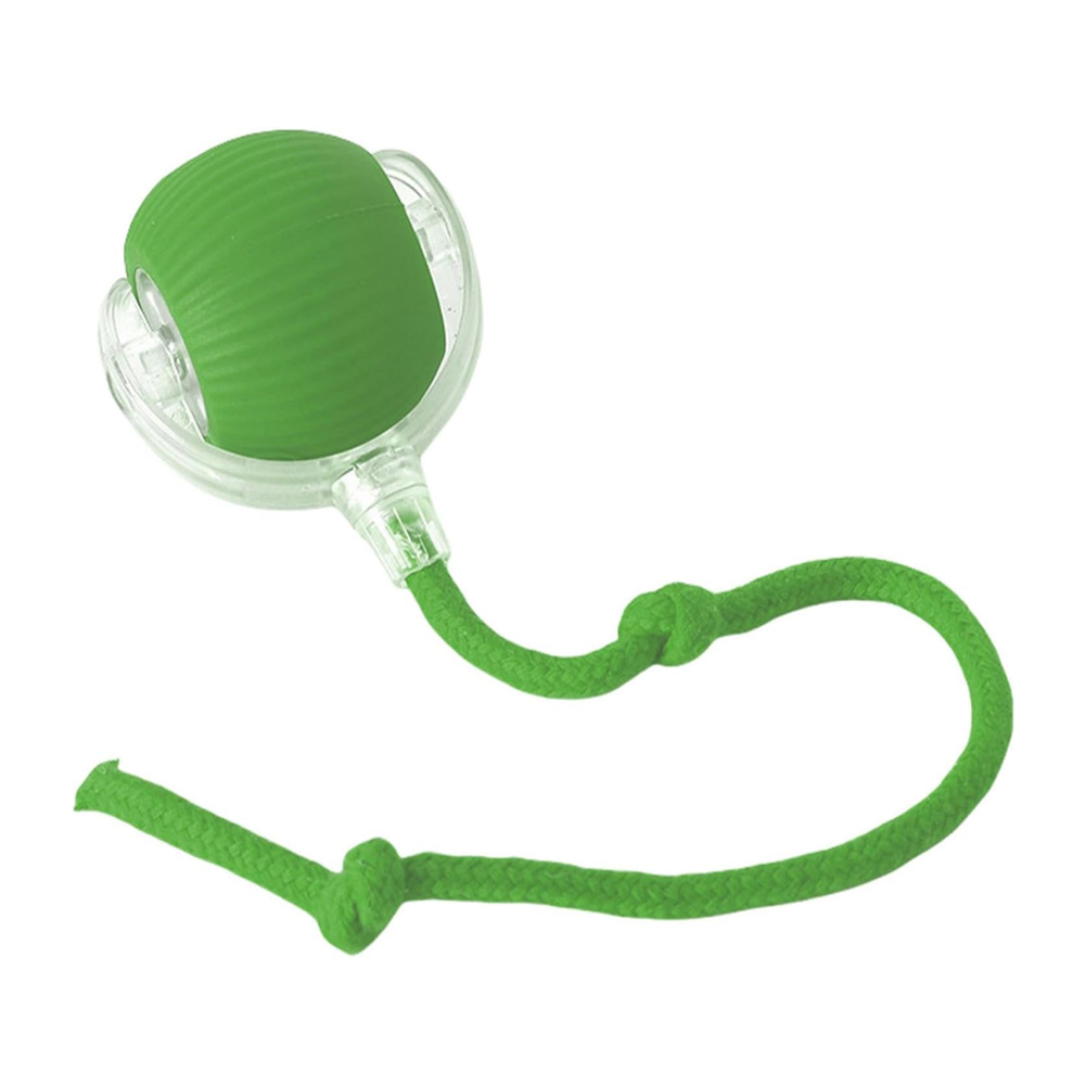 Interactive Rolling Cat Ball — Motion-Activated Rechargeable Toy with LED Lights, 2 Play Modes, Silicone/ABS, IP54
