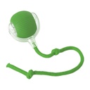 Interactive Rolling Cat Ball — Motion-Activated Rechargeable Toy with LED Lights, 2 Play Modes, Silicone/ABS, IP54