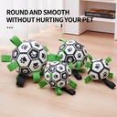 Interactive Dog Football Toy Soccer Ball Inflated Training Toy For Dogs Outdoor Border Collie Balls For Large Dogs Pet Supplies