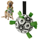 Interactive Dog Football Toy Soccer Ball Inflated Training Toy For Dogs Outdoor Border Collie Balls For Large Dogs Pet Supplies