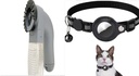 Reflective Collar Waterproof Holder Case For Airtag Air Tag Airtags Protective Cover Cat Dog Kitten Puppy Nylon Collar