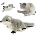 PETBOXIE - Flapping Squirrel Cat Toy Touch-Activated, Washable Plush Shell, USB Rechargeable, All Breeds