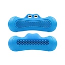 PETBOXIE - Crazy Monster Squeaky Dog Toy Natural Rubber, Dental Texture, Dishwasher Safe, All Sizes