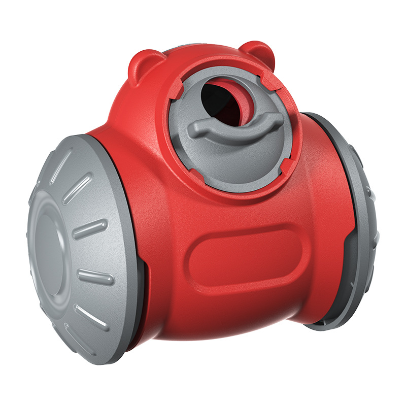 [PBX-T-004636] Dog Tumbler Toys Increases Pet IQ Interactive Slow Feeder For Small Medium Dogs Cat Training Balance Car Feeder Pet Toy Pet Products Green (Red)