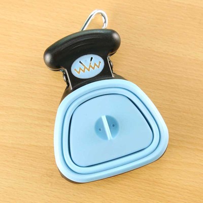 Dog Pet Travel Foldable Pooper Scooper With 1 Roll Decomposable bags Poop Scoop Clean Pick Up Excreta Cleaner Epacket Shipping Yellow L