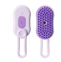 PETBOXIE - 3-in-1 Electric Steam Pet Grooming Brush, USB Rechargeable Cordless Detangler for Cats and Dogs