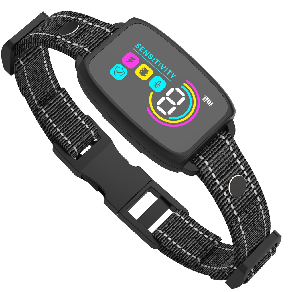 PETBOXIE - Smart Anti-Bark Dog Collar, AI Detection + 4 Training Modes, IP67 Waterproof, Fits 8-120 lbs