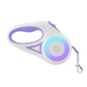 PETBOXIE - Retractable Dog Leash with One-Button Brake & Lock, Anti-Tangle Cord, Fits Small & Medium Dogs, Up to 16 ft
